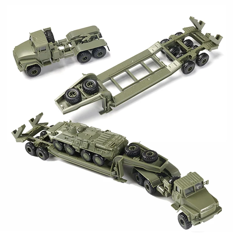 Model Kit Ukraine - 1/72 Ukraine KRAZ260B Semitrailer Tractor Military