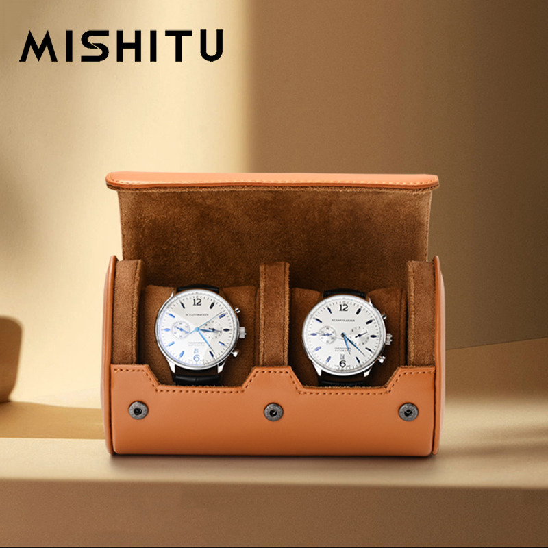 Model Kit Display - MISHITU 1/2/3-Slot Watch Storage Roll Travel