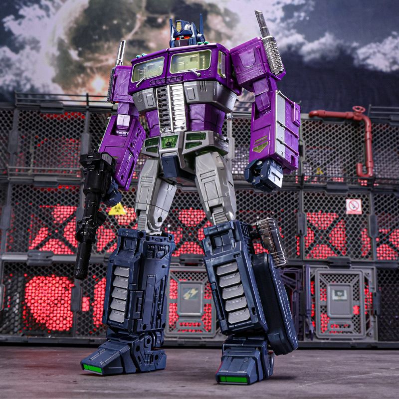 Model Kit Optimus Prime - 【New】 Transformation Toy 8019A Purple MPP10