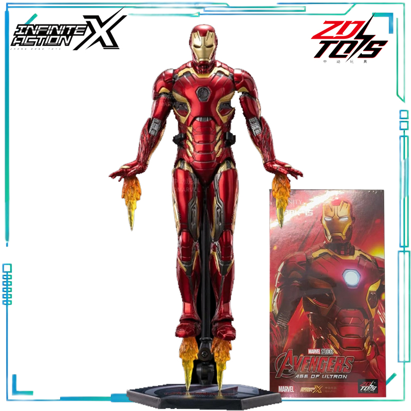 Model Kit Iron Man - ZD TOYS Genuine INFINITE ACTION X