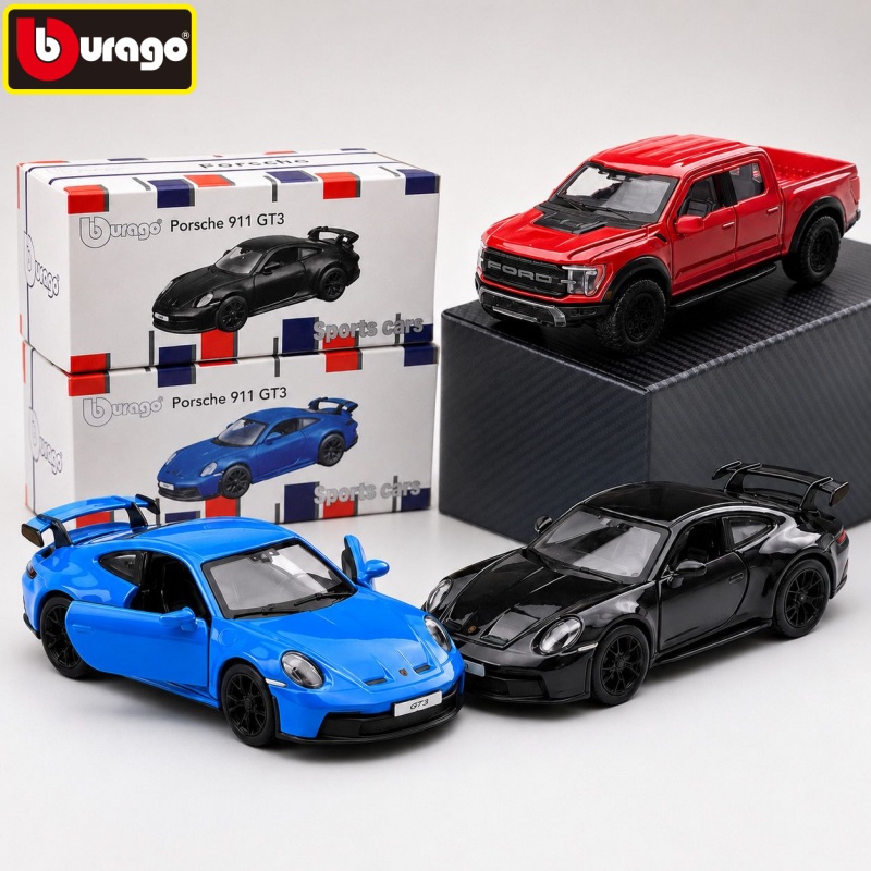 Model Kit Porsche 911 - BBURAGO 1:64 Porsche 911 GT3 Diecast