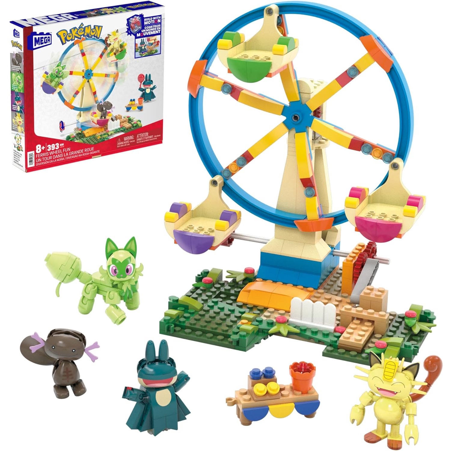 Model Kit Quick Pokemon - MEGA Pokémon Fun on the Ferris