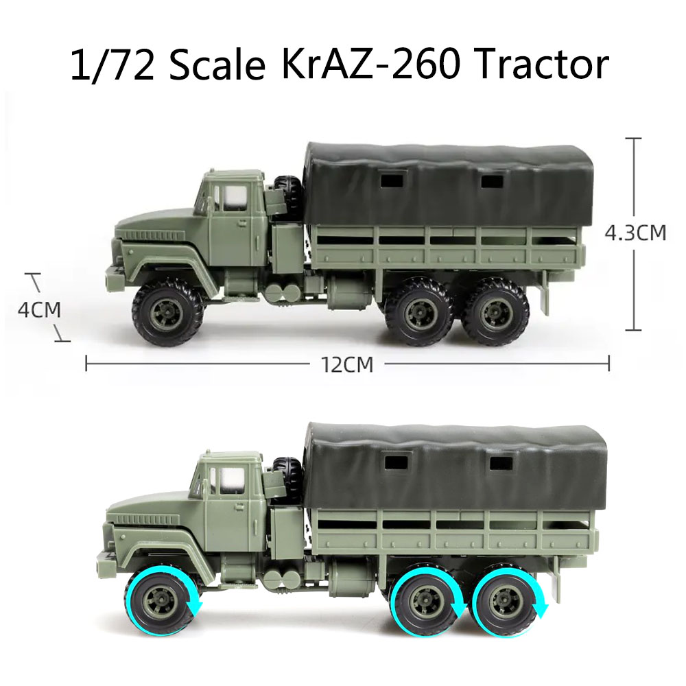 4D 1/72 Ukraine KRAZ260 Heavy- - Model Kit Ukraine review and price