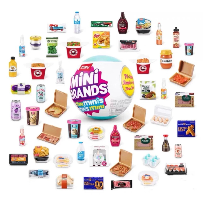 Mini Brands Fridge Mystery Bal - Model Kitchen Set Pvc review and price
