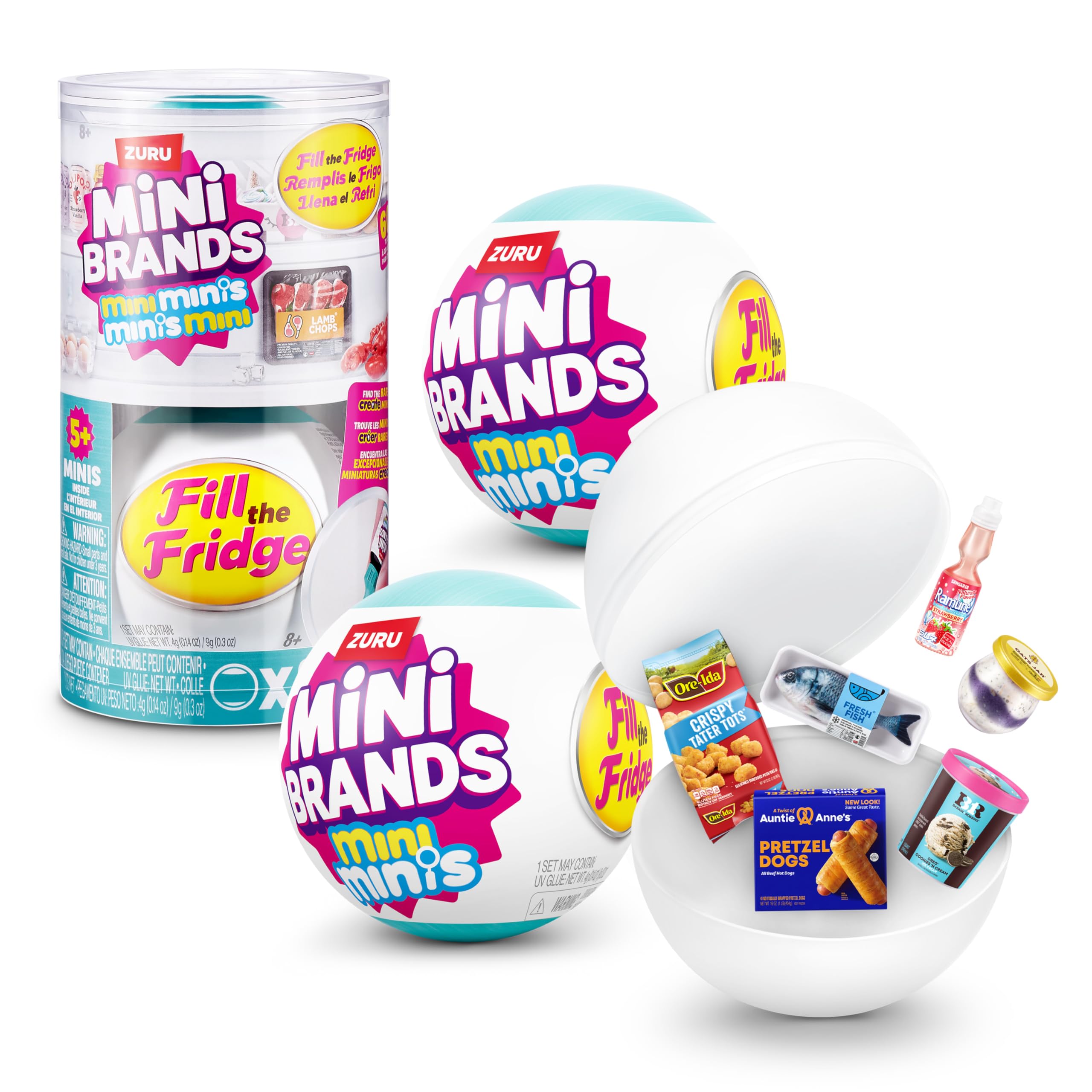 Mini Brands Fridge Mystery Bal - Model Kitchen Set Pvc review and price