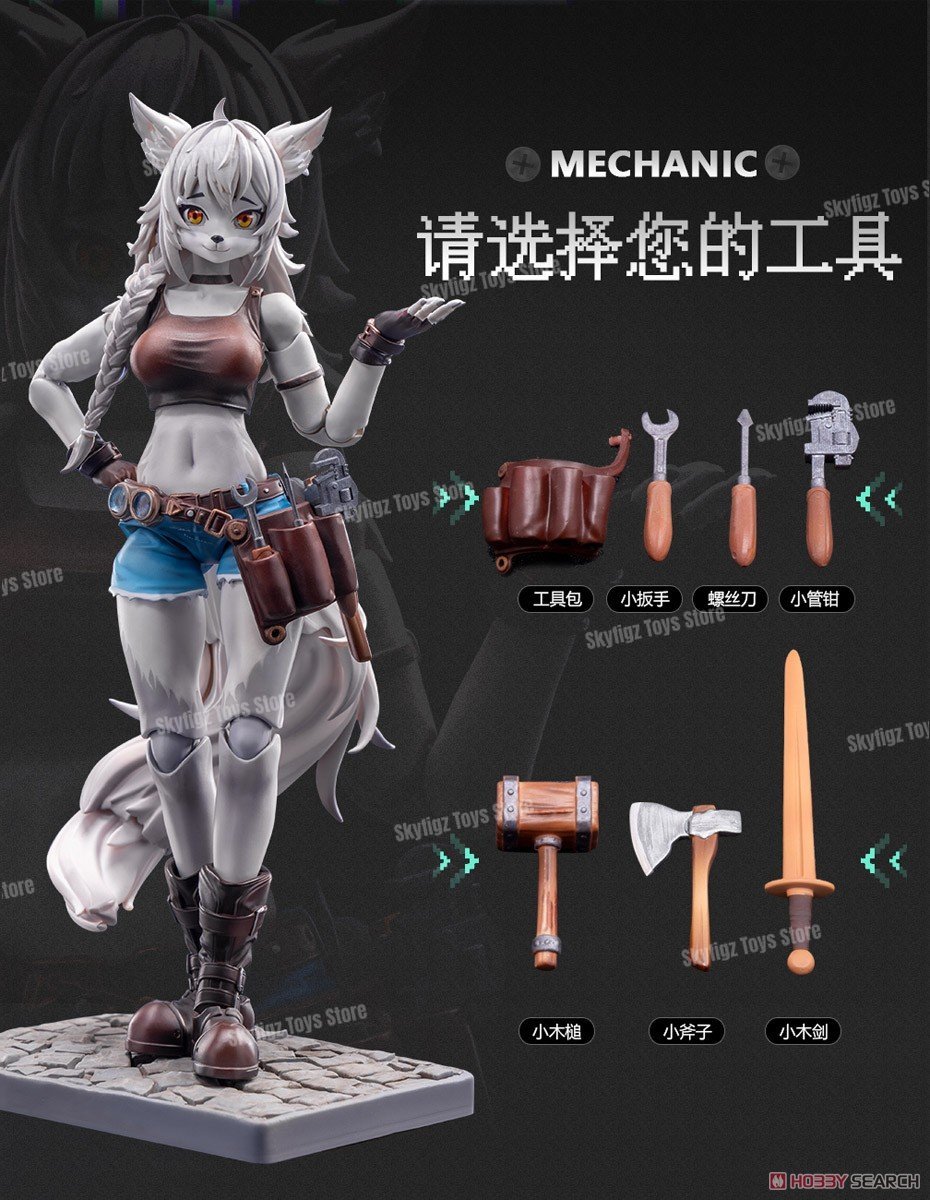 In Stock LADoTOYS Adventure Sq - Model Kit Mecha Girl review and price