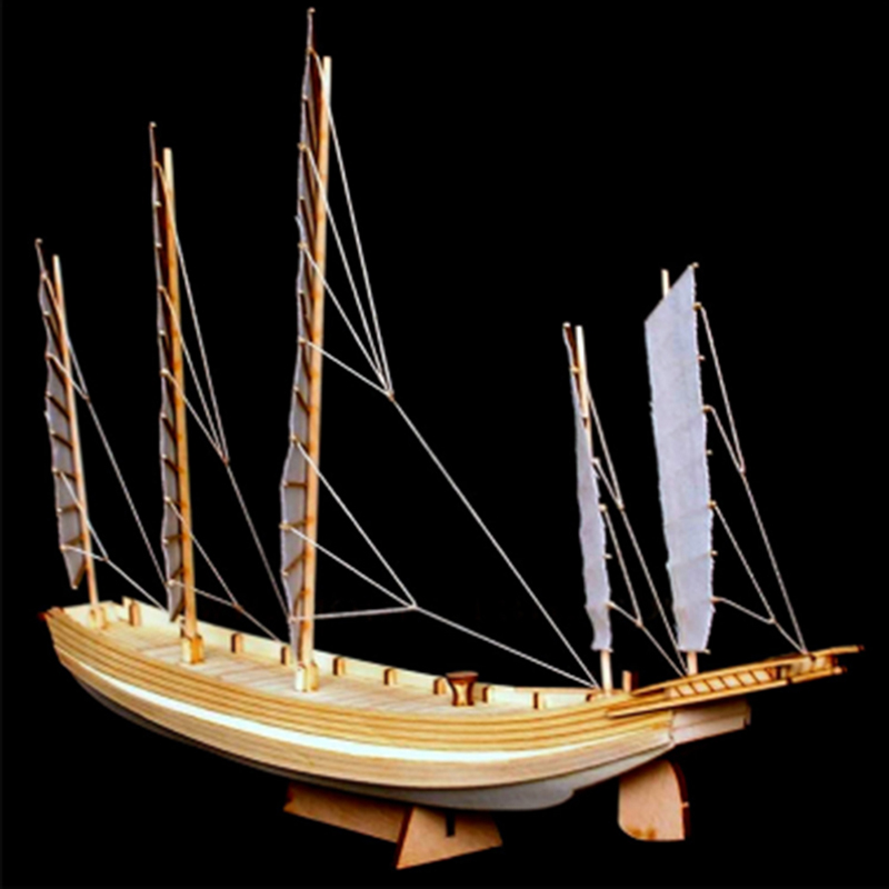 1pcs Chinese sand boat wooden  - Model Kit Keroro review and price
