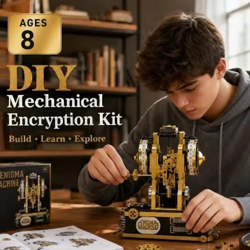 Enigma Machine Building Blocks - Model Kit Ikaruga review and price