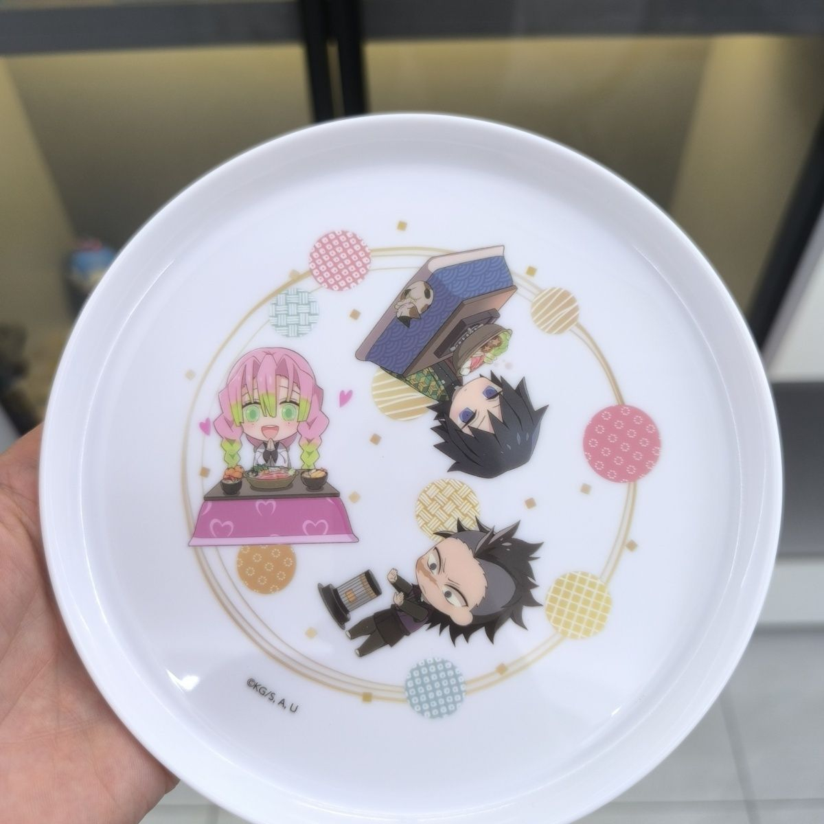 Demon Slayer Resin Round Plate - Model Kitchen Set Pvc review and price