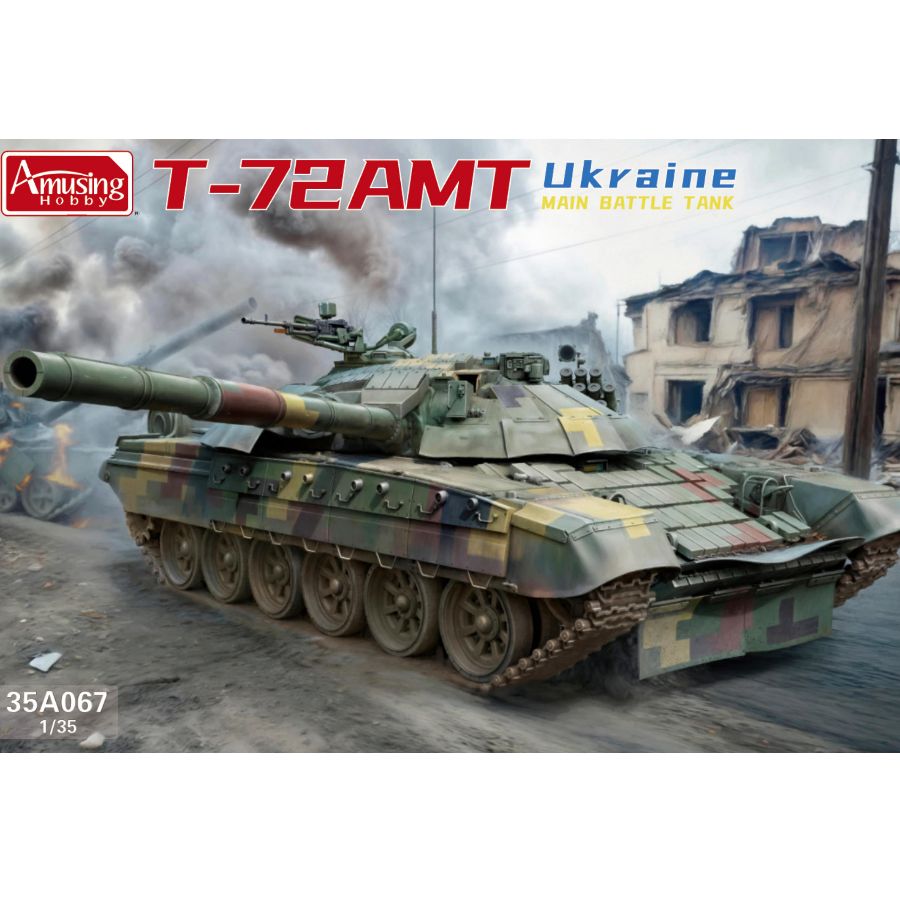 35A067 Amusing 1/35 T-72AMT Uk - Model Kit Ukraine review and price