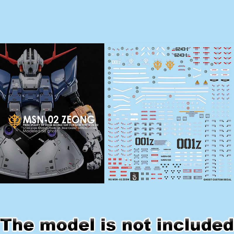 Model Decals for RG 1/144 MSN- - Model Kit Water Decal review and price