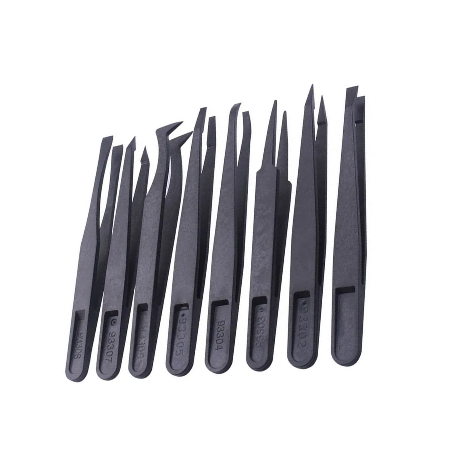 8pcs Carbon Fiber Tweezers Set - Model Kit Water Decal review and price