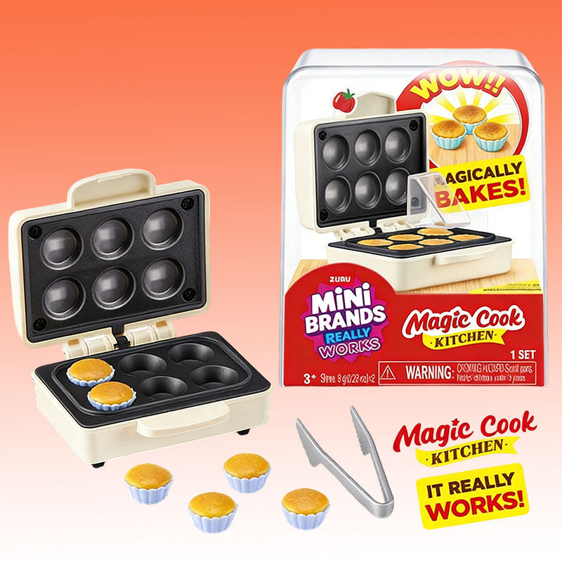 ZURU Mini Brands Magic Cook Ki - Model Kitchen Set Pvc review and price