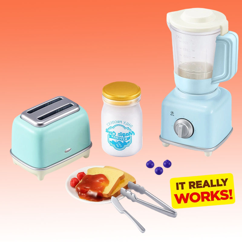 ZURU Mini Brands Magic Cook Ki - Model Kitchen Set Pvc review and price