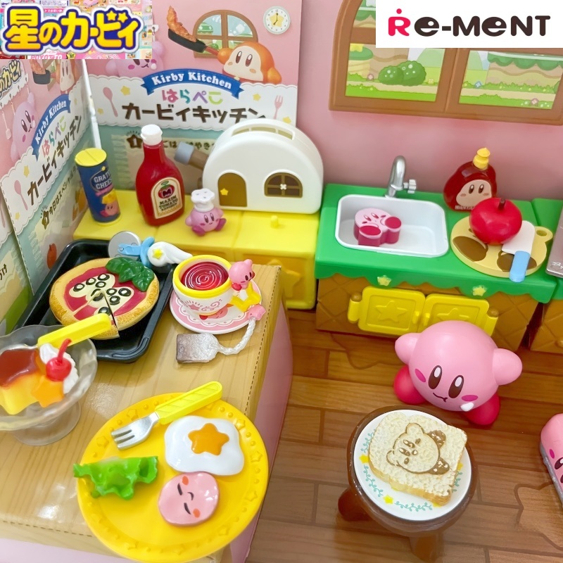 RE-MENT Kirby Kitchen Miniatur - Model Kitchen Set Pvc review and price