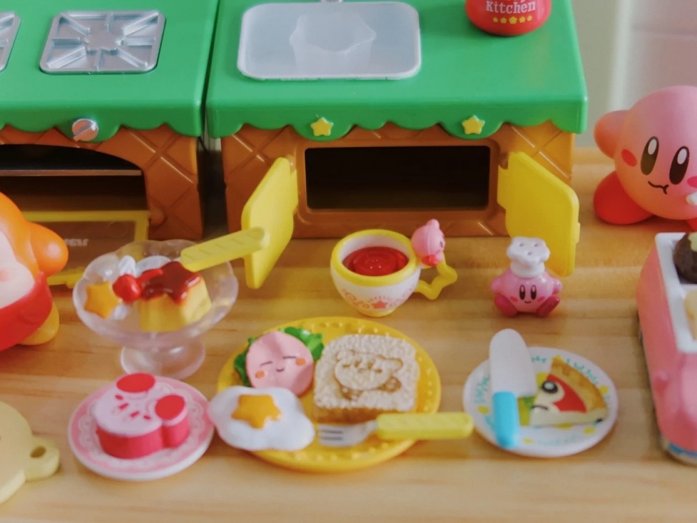 RE-MENT Kirby Kitchen Miniatur - Model Kitchen Set Pvc review and price