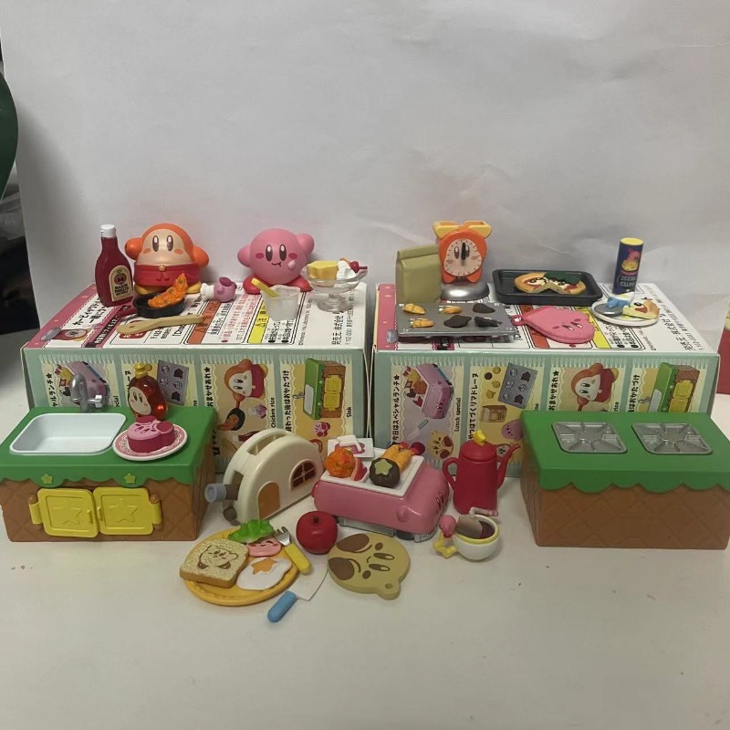 Boxed 8Pcs/set Anime Kirby Kit - Model Kitchen Set Pvc review and price