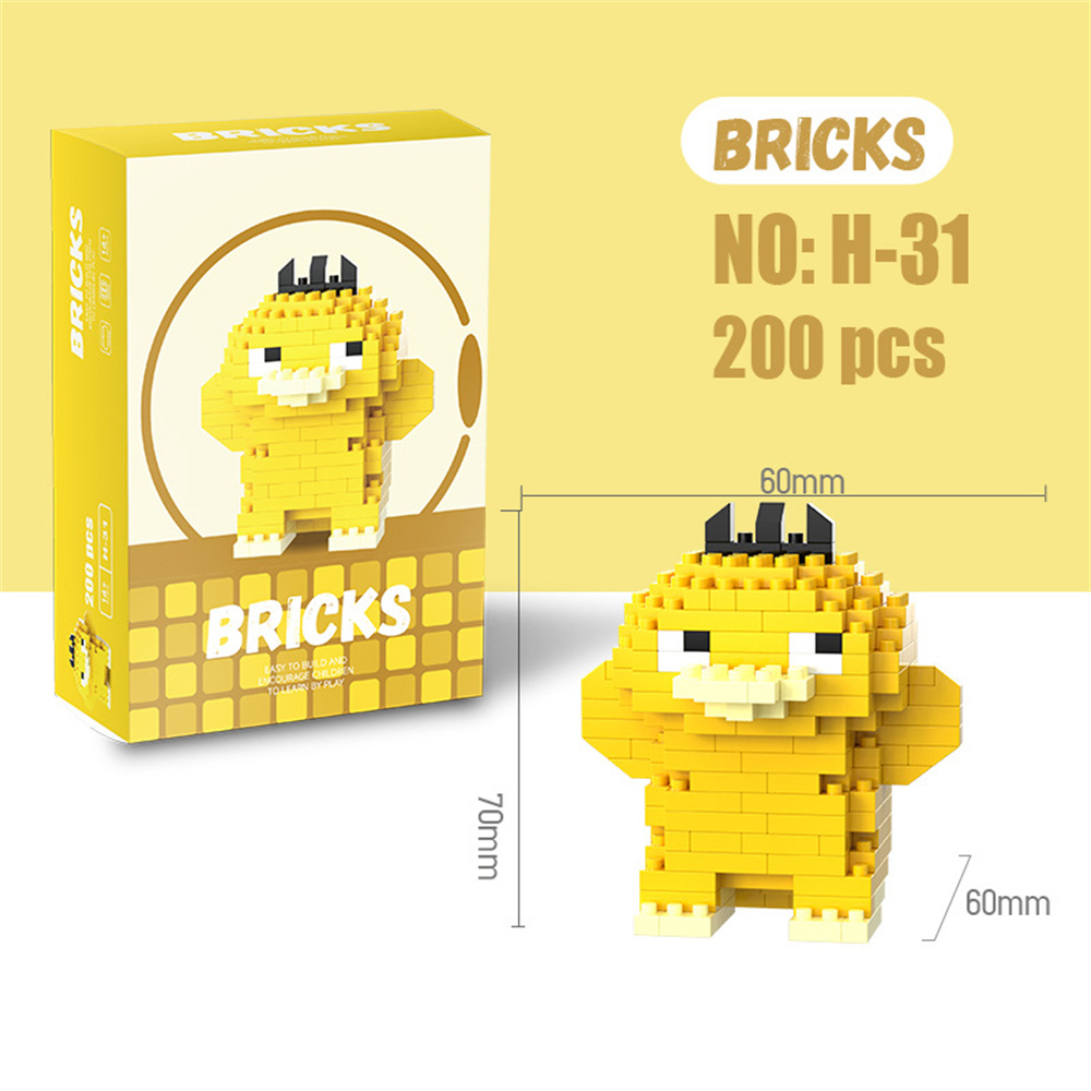 Pokemon Micro Building Blocks  - Model Kit Ikaruga review and price