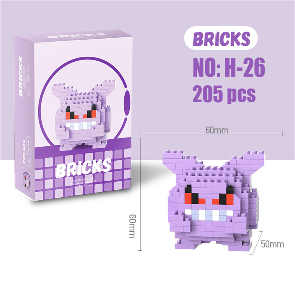 Pokemon Micro Building Blocks  - Model Kit Ikaruga review and price