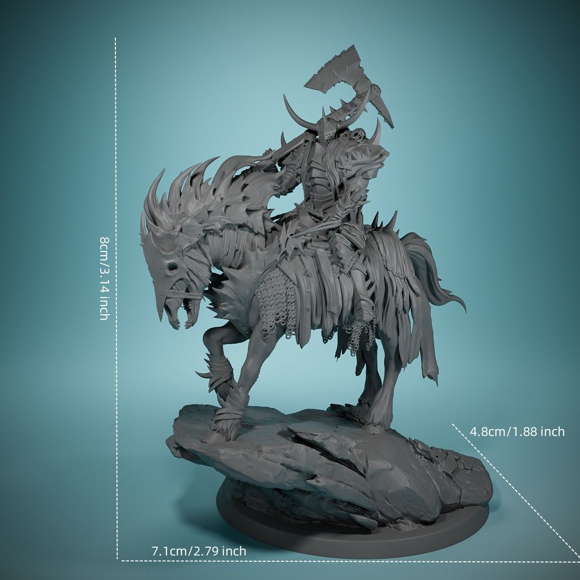 80mm Dark Night Death Horse Bo - Model Kit Horse review and price
