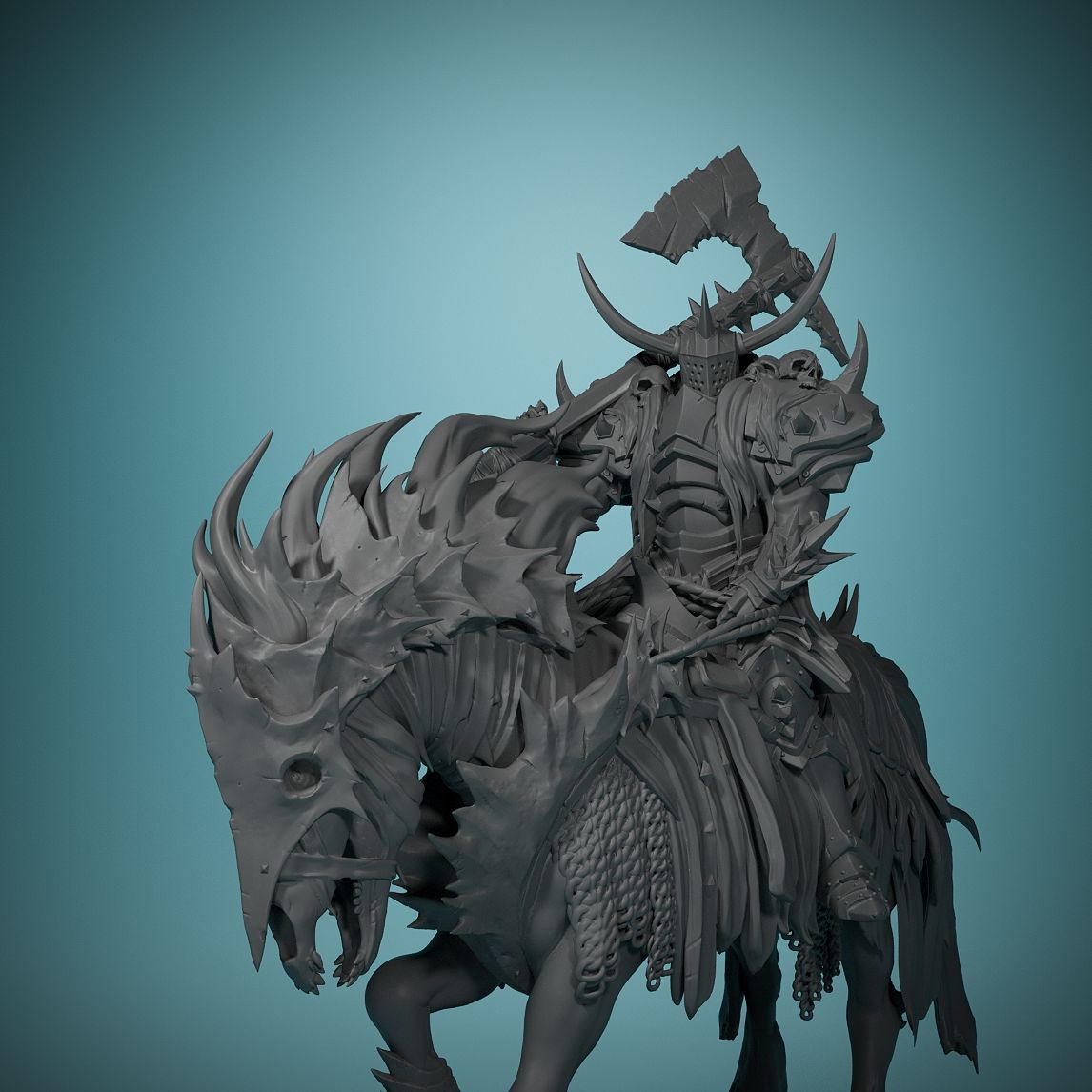 80mm Dark Night Death Horse Bo - Model Kit Horse review and price