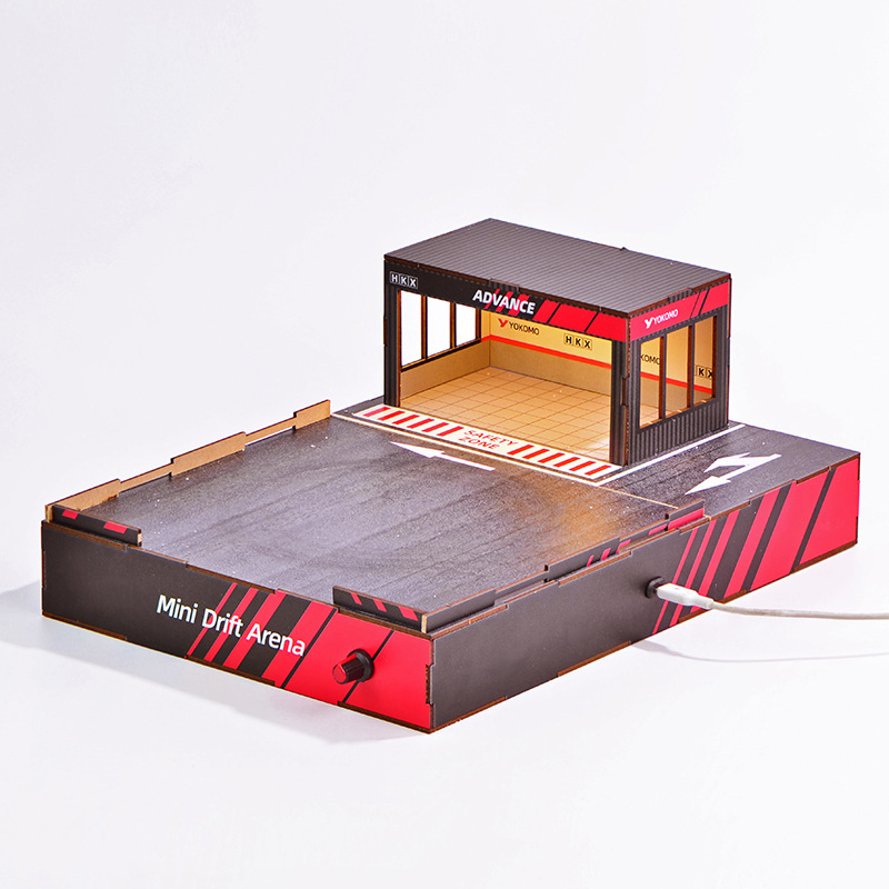 1:64 Scale DIY Drift Track Dio - Model Kit Display review and price
