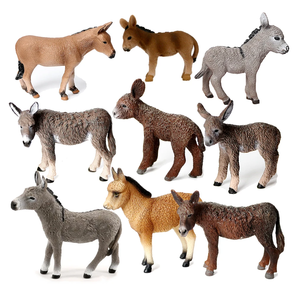 Donkey Model Toy Animals Figur - Model Kit Horse review and price