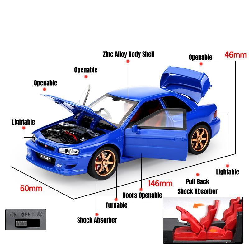 1/32 Subaru Impreza WRX 22B ST - Model Kit Porsche 911 review and price