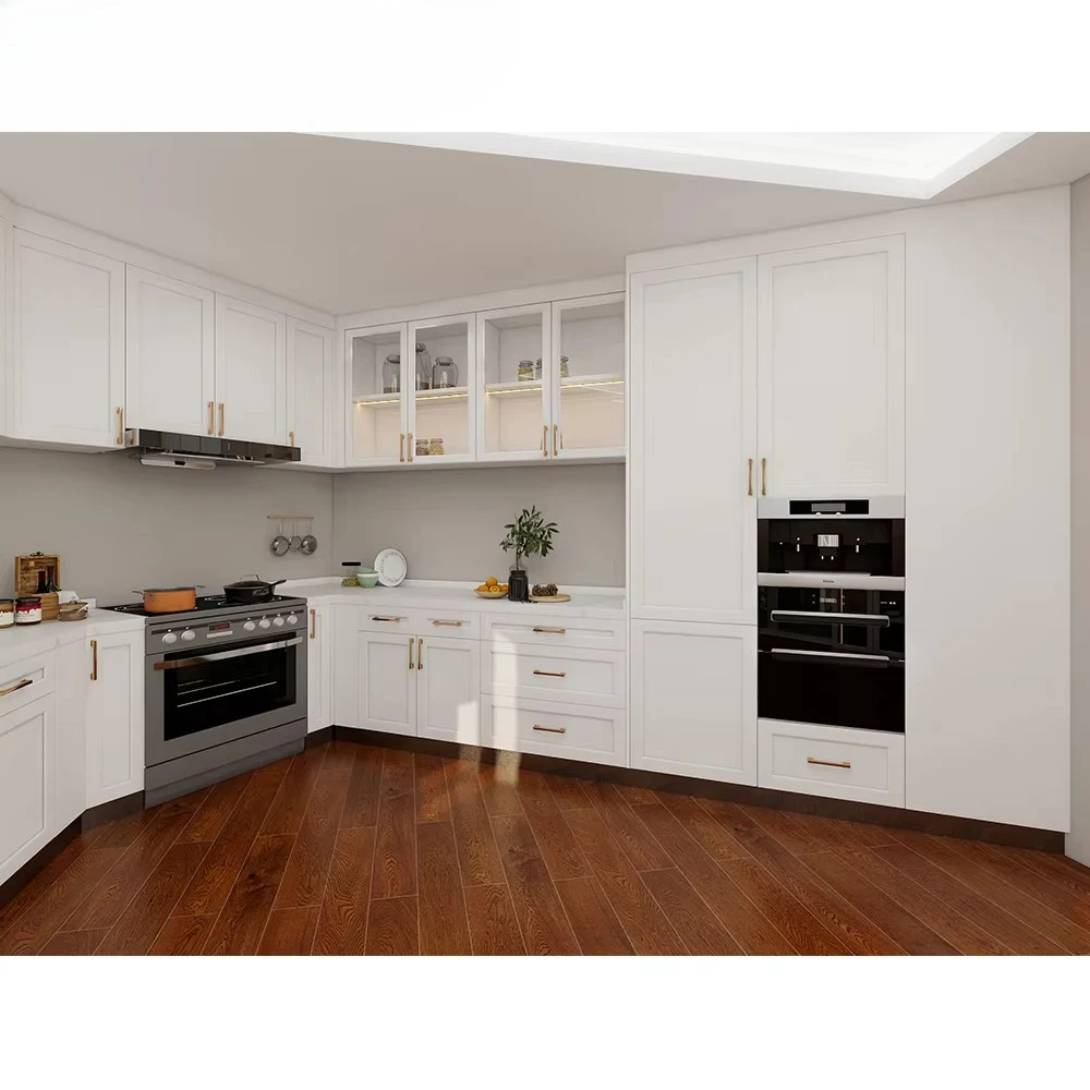 Full set of white cabinets mod - Model Kitchen Set Aluminium review and price