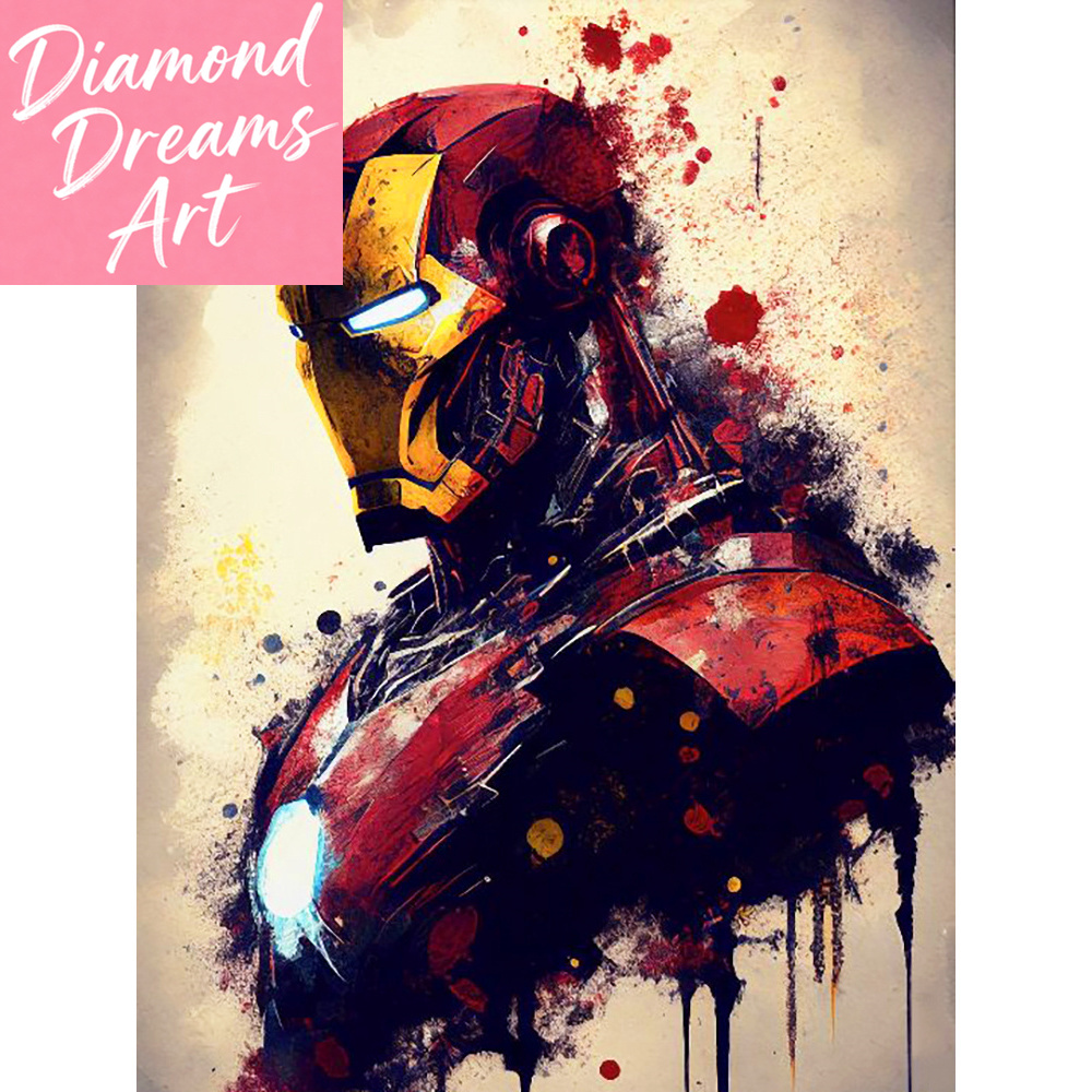 Marvel DIY Diamond Painting Se - Model Kit Iron Man review and price