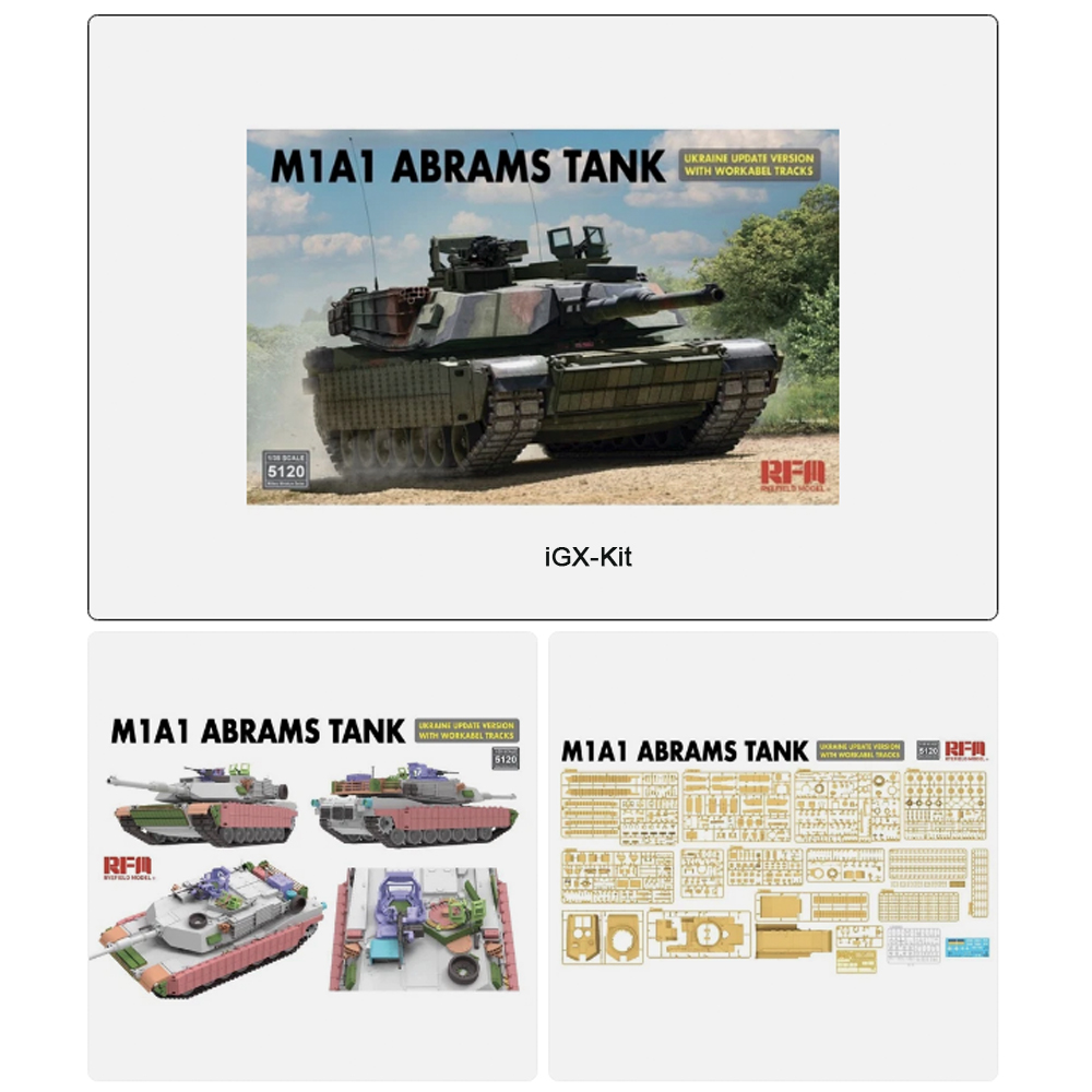 Rye Field 5120 1:35 Scale  M1A - Model Kit Ukraine review and price