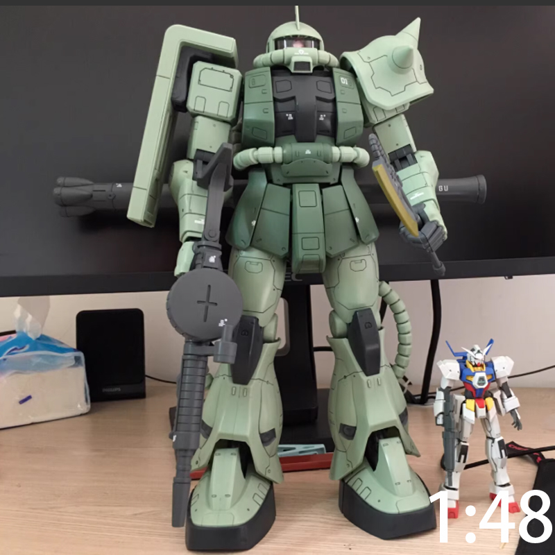 Hot 1/48 MEGA Zaku II Assembly - Model Kit Water Decal review and price