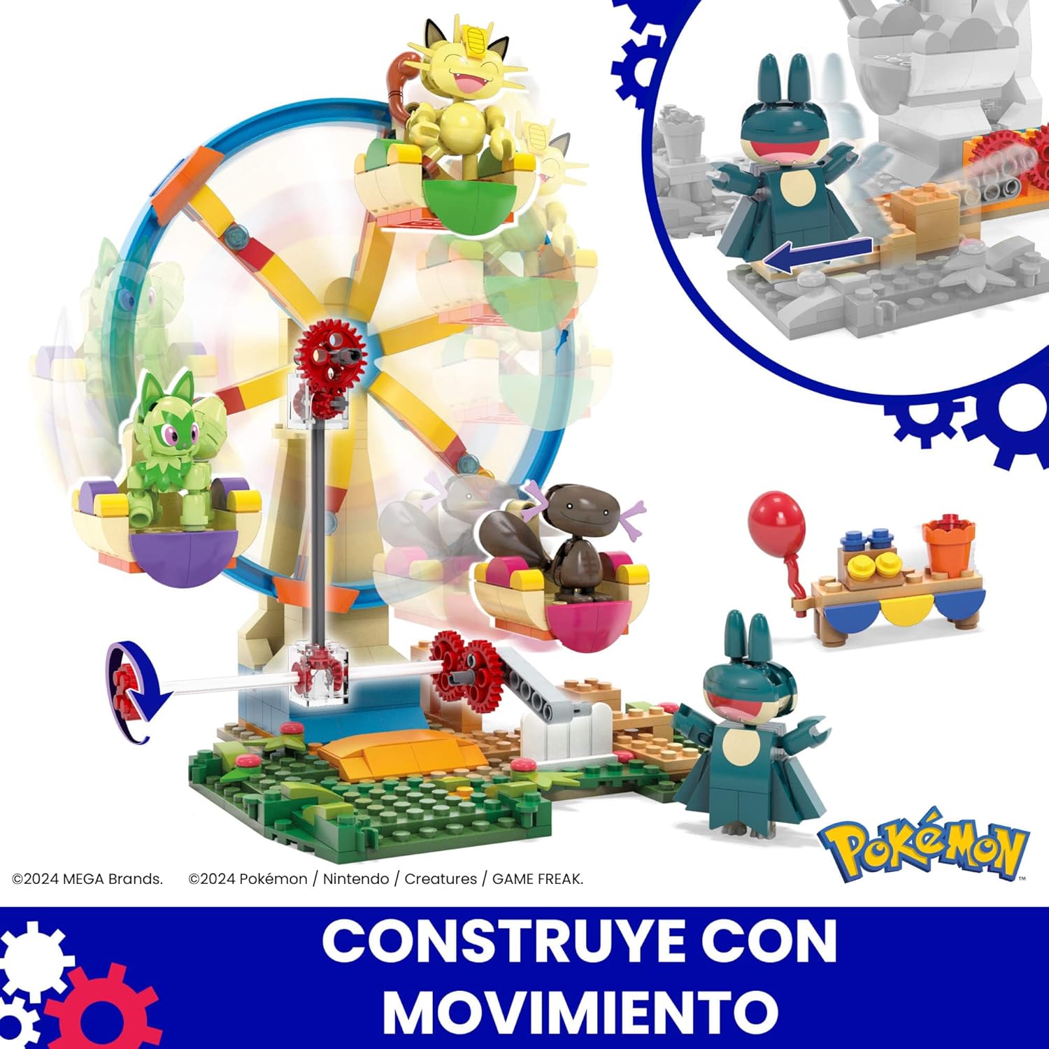 MEGA Pokémon Fun on the Ferris - Model Kit Quick Pokemon review and price