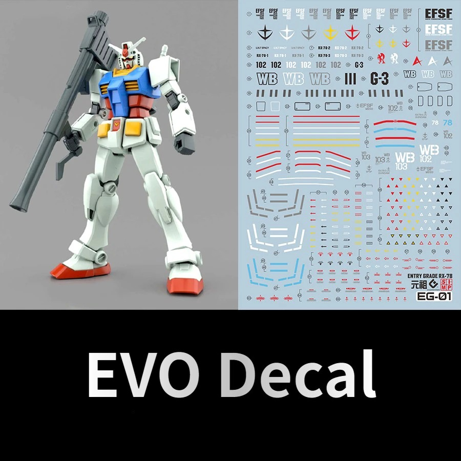 EVO EG-01 Fluorescent Water Sl - Model Kit Water Decal review and price