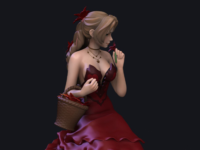 Resin Figure Kit  Aerith Gains - Model Kit Oberon review and price