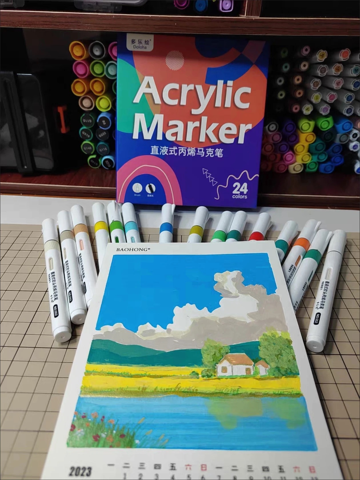 DOLOHA Doloha Acrylic Marker P - Model Kit Horse review and price